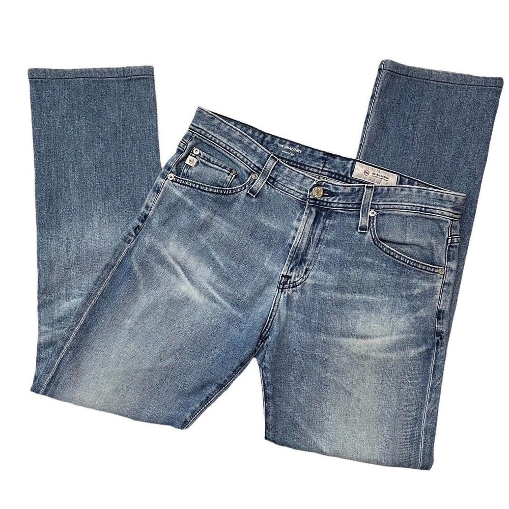 AG Adriano Goldschmied Men's The Graduate Tailored Jeans 32x30